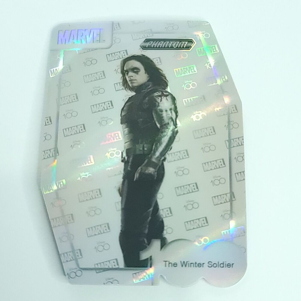 Winter Soldier 2023 Kakawow Phantom Disney 100 Marvel Die-Cut #PM-YX-25